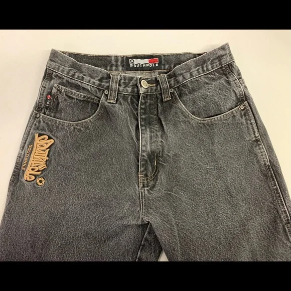 South Pole | Jeans | South Pole Gray Dark Jeans Embroidered South Pole | Jeans | South Pole Gray Dark Jeans Embroidered